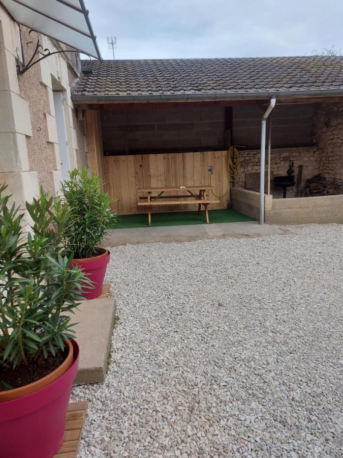 Maison De Bourg Paisible Parcay-sur-Vienne Exterior foto